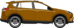 Car 14 (brown)